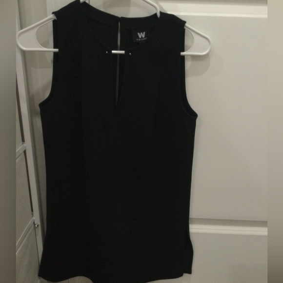 Worth New York Black Bar Top - Picture 1 of 5